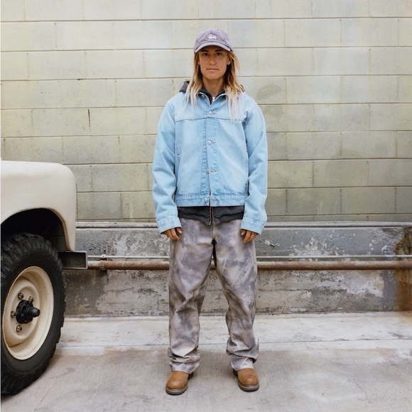 Stussy Denim - Stussy AW24 Big Ol’ Jeans Stenpat Camo